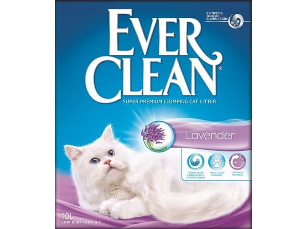 Everclean lavendelduft kattegrus, 10 l Everclean lavendelduft kattegrus, 10 l