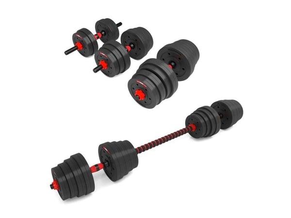 HMS dumbbell kompositt vektstang 30 kg (SGP30)