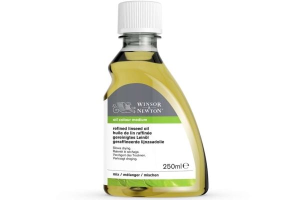 Linoljetilsetning, raffinert linfrøolje 250 ml V3