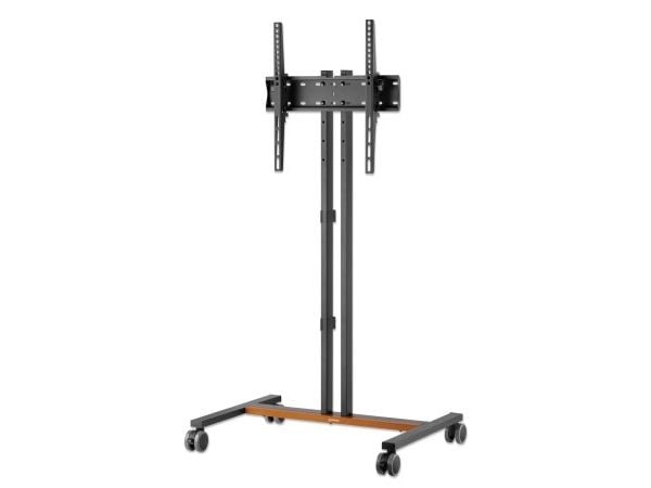 Manhattan 462068, 86,4 cm (34"), 139,7 cm (55"), 200 x 200 mm, 400 x 400 mm, Bøketre, Plast, Stål, Svart
