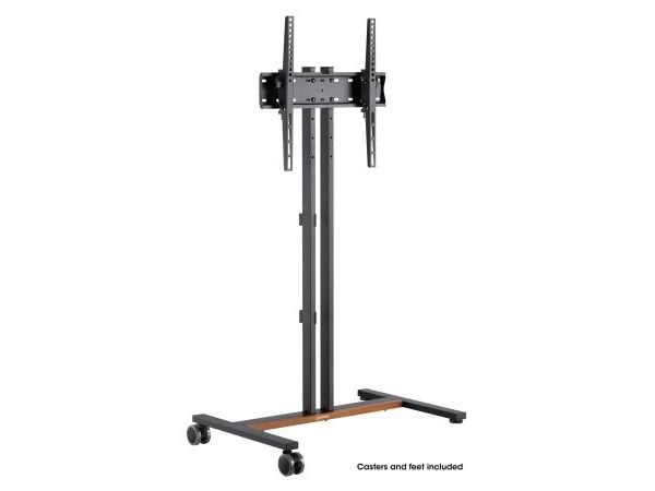 Manhattan 462068, 86,4 cm (34"), 139,7 cm (55"), 200 x 200 mm, 400 x 400 mm, Bøketre, Plast, Stål, Svart