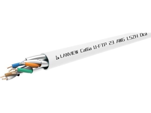 Lanview LVN122432, 305 m, Cat6a, U/FTP (STP), Valkoinen