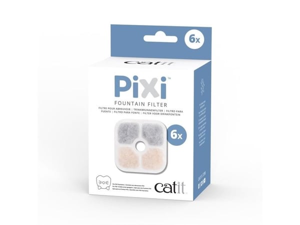 Filter til Pixi Fountain-drikkekar, 6 stk.
