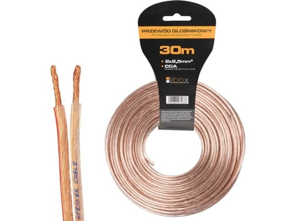 Libox cable 2x2.50 speaker cable LB0009-30 LIBOX