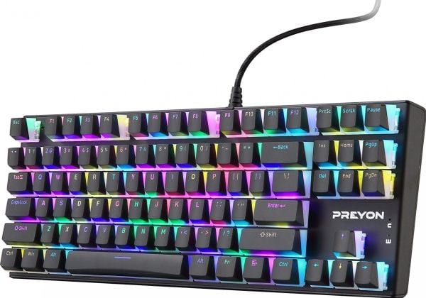 Gamingtangentbord PREYON Brown Blitz Claw Gateron Brown (PBRBC87B)