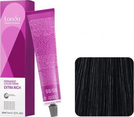 Londa Professional Permanent Paint 2/0, musta, 60ml