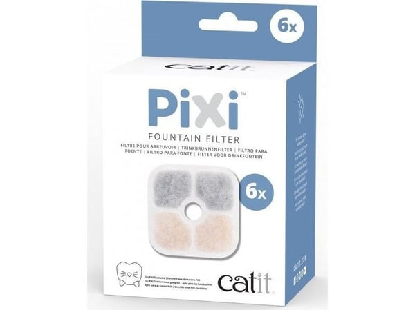 Filter til Pixi Fountain-drikkekar, 6 stk.