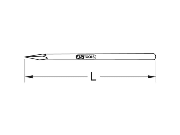 KS Tools 9639505 Gevindrensningsstift Gevindrensningsstift