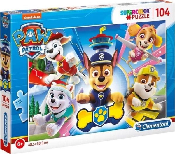 Clementoni puslespill Paw Patrol, 2x60 brikker
