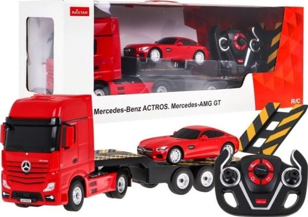 Rastar Radiostyrd 1:26 Mercedes-Benz Actros med 1:24 Bil