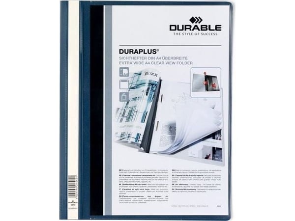 Durable 2579-07, Blå, A4, 1 lommer, 1 stykker