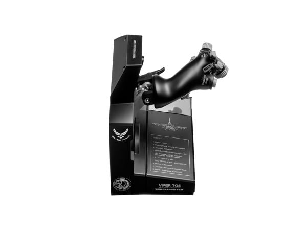 Thrustmaster VIPER TQS, Ohjaussauva, PC, Langallinen, USB, Musta, Kaapeli