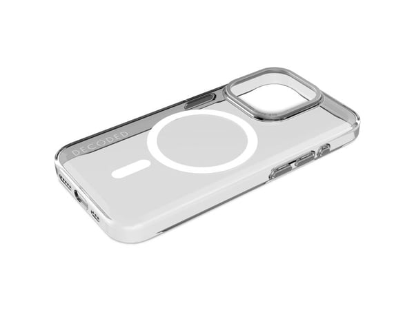 Decoded D24IPO15PBCT2TT, Suojus, Apple, iPhone 15 Pro, 15,5 cm (6.1"), Läpinäkyvä