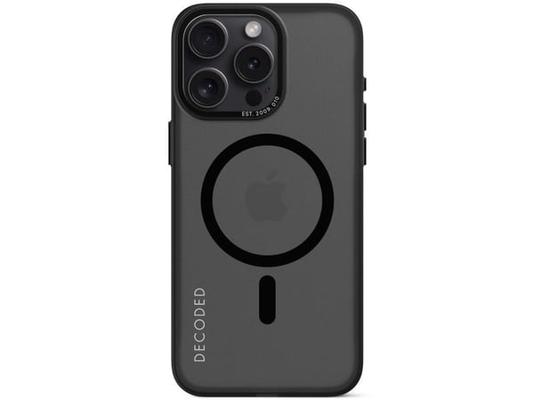 Decoded D24IPO15PMBCT2FK, Etui, Apple, iPhone 15 Pro Max, 17 cm (6.7"), Svart, Gjennomsiktig