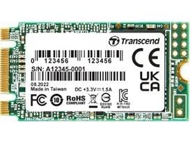 Transcend 425S, 250 GB, M.2, 500 MB/s, 6 Gbit/s