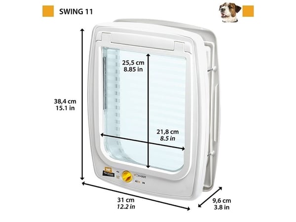 Ferplast Kattlucka Swing 11 Tunnel Brun