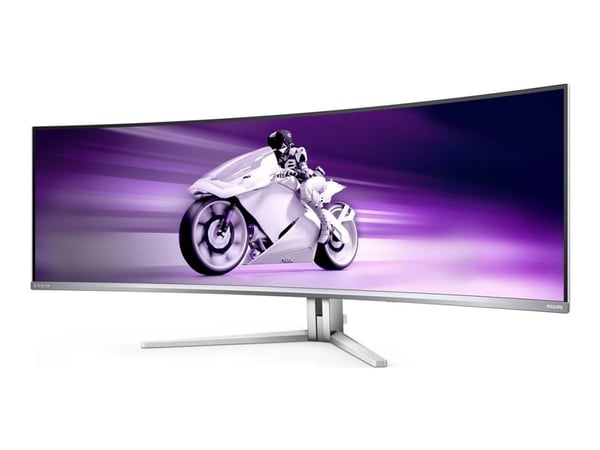 Philips Evnia 8000 49M2C8900 - OLED-skjerm - gaming - kurvet - 49" (48.9" synlig) - 5120 x 1440 Dual Quad HD @ 240 Hz - 1000 cd/m² - 15000000:1 - D...