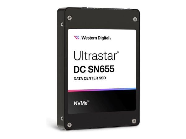 WD Ultrastar DC SN655 WUS5EA138ESP7E3 - SSD - 3.84 TB - intern - 2.5" - U.3 PCIe 4.0 (NVMe)