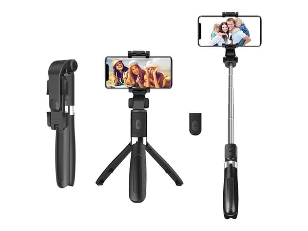 Media-Tech 2in1 SELFIE TRIPOD MT5542 - Selfiepinne/tripod