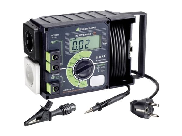 Gossen Metrawatt METRATESTER 5+ apparattester VDE-standard 0701-0702