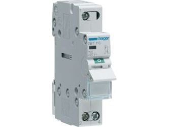 Hager SBT116, 1P, Harmaa, 440 V, 50 - 60 Hz, 17,5 mm, 83 mm