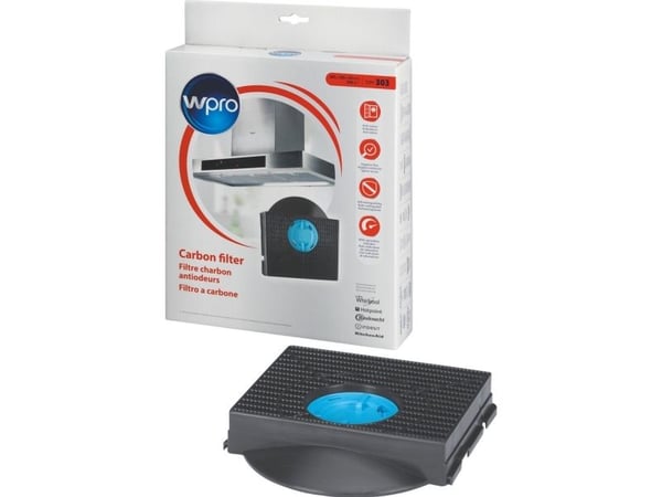 Whirlpool CHF303/1, Filter til kjøkkenhette, Svart, Blå, Whirlpool, 1 stykker