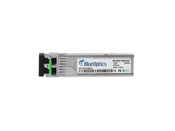 BlueOptics 10-2296-01-BO, Fiber optisk, 155 Mbit/s, SFP, LC, 1200000 m, 1550 nm