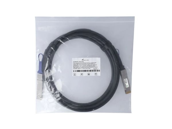BlueOptics MCP1660-W001E30-BL, 1 m, QSFP-DD, QSFP-DD, Hankjønn/hankjønn