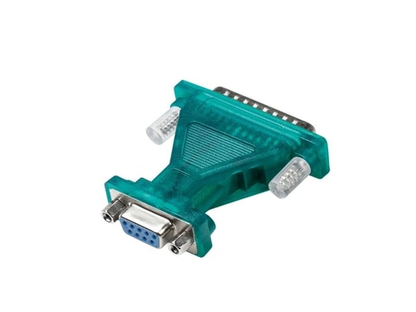 LogiLink USB 2.0-kabel, USB-A/M til DB9/M + DB25/M (RS232), Win 11, 1,3 m