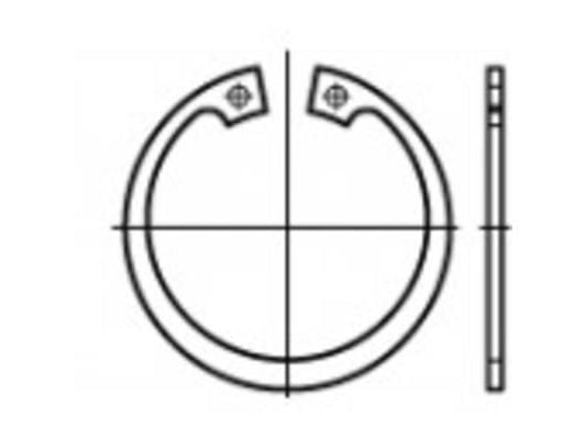 Toolcraft 107818, Stål, Rund, 1,2 mm, 2,06 cm, 3,44 cm, 200 stykker