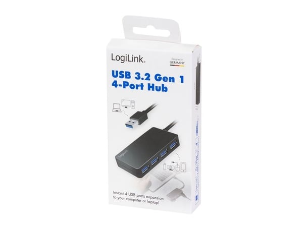LogiLink UA0396 USB 3.1 Gen 1-Hub Lajittelu