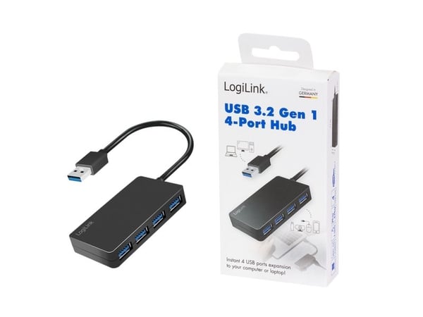 LogiLink UA0396 USB 3.1 Gen 1-Hub Lajittelu