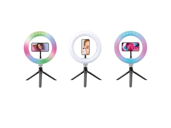 SBS TESELFIRINGCLIP10RGB, Sort, Smarttelefon
