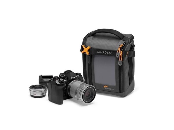 Lowepro GearUp Creator Box M II - Eske for digitalfotokamera med linser - 600D polyester, 70D trippel ripstop-nylon - grå