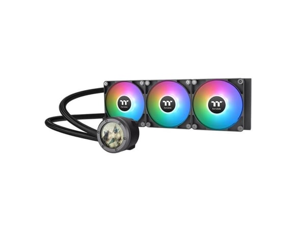 Thermaltake TH360 V2 Ultra ARGB Sync - Prosessorkjøler - med LCD-skjerm - (for: LGA1156, AM2, AM2+, AM3, LGA1155, AM3+, LGA2011, FM1, FM2, LGA1150,...