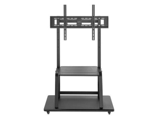 Manhattan 462334, 94 cm (37"), 2,54 m (100"), 200 x 200 mm, 800 x 600 mm, Aluminium, Svart