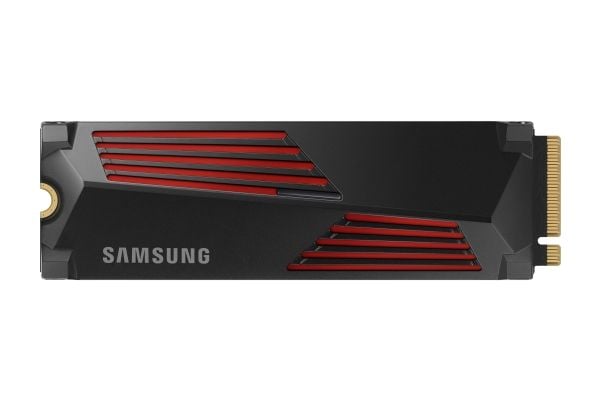 Samsung 990 PRO MZ-V9P4T0GW - SSD - kryptert - 4 TB - intern - M.2 2280 - PCIe 4.0 x4 (NVMe) - 256-bit AES - TCG Opal Encryption 2.0 - integrert kjøle