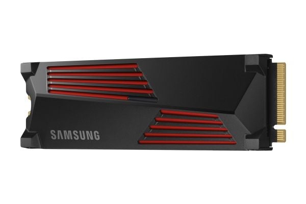 Samsung 990 PRO MZ-V9P4T0GW - SSD - kryptert - 4 TB - intern - M.2 2280 - PCIe 4.0 x4 (NVMe) - 256-bit AES - TCG Opal Encryption 2.0 - integrert kjøle