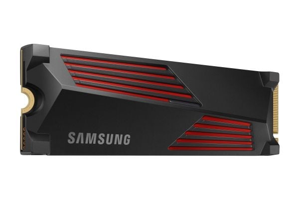 Samsung 990 PRO MZ-V9P4T0GW - SSD - kryptert - 4 TB - intern - M.2 2280 - PCIe 4.0 x4 (NVMe) - 256-bit AES - TCG Opal Encryption 2.0 - integrert kjøle