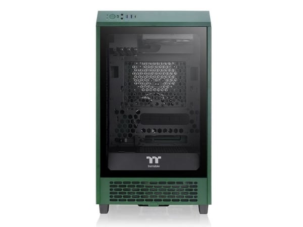 Thermaltake Tower 200, Mini Tower, PC, Vihreä, Mini-ITX, Pelaaminen, 20 cm