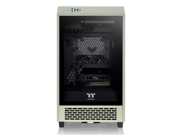 Thermaltake Tower 200, Mini Tower, PC, Vihreä, Mini-ITX, Pelaaminen, 20 cm