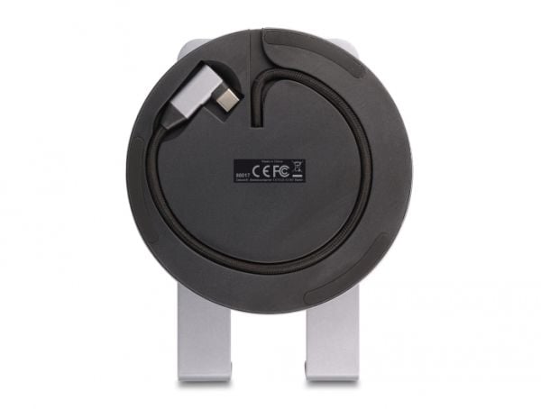 Delock - Dokkingstasjon + nettbrettstativ - for bærbar, bærbar - USB-C / Thunderbolt 3 - HDMI