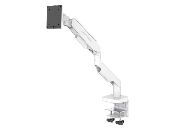 LC Power LC-EQ-A49W - Monteringssett (skjermarm) - for flatpanel - metall, plastikk - hvit - skjermstørrelse: 17"-49"