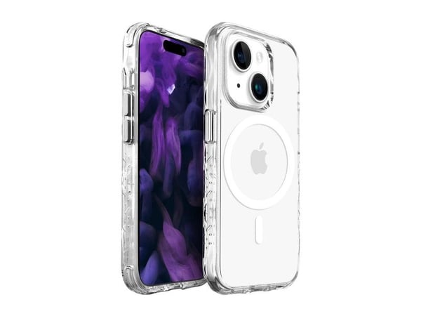 LAUT Crystal Matter X, Suojus, Apple, iPhone 15, 15,5 cm (6.1"), Läpinäkyvä