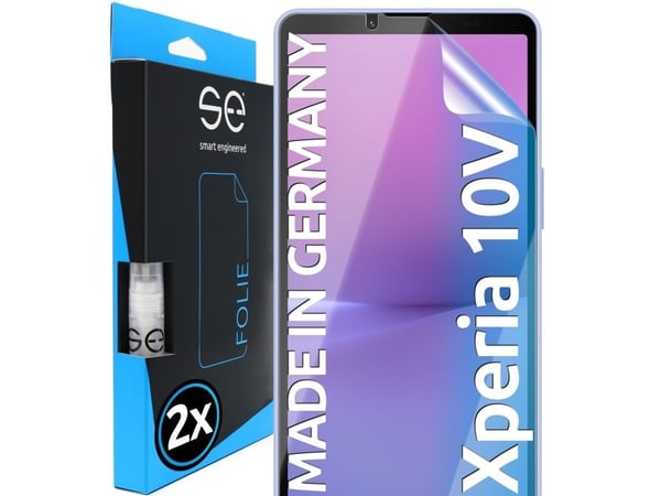 Smart Engineered SE0-F0101-0404-23-M, Sony, Xperia 10V, Gjennomsiktig, 2 stykker
