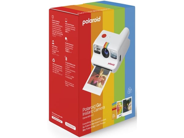 Polaroid Go Generation 2 - Øyeblikkskamera - linse: 51.1 mm - Polaroid Go hvit