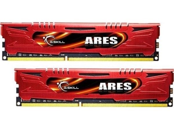 G.Skill ARES - DDR3 - sett - 16 GB: 2 x 8 GB - DIMM 240-pin - 1600 MHz / PC3-12800 - CL10 - 1.5 V - ikke-bufret - ikke-ECC