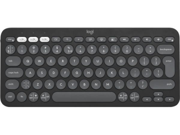 Logitech Pebble - - trådløs - QWERTY - US International