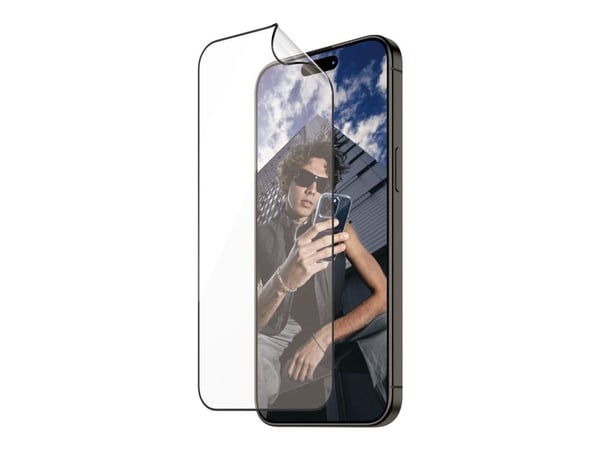 PanzerGlass™ | Ultra-Wide Fit - Skjermbeskyttelse for mobiltelefon - Matrix Protection | Apple iPhone 15 Pro Max