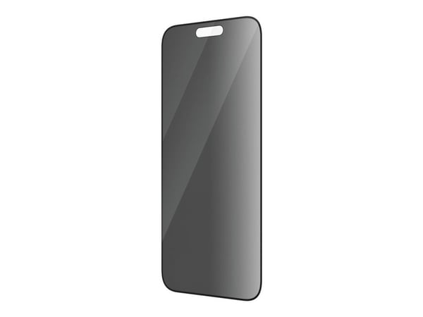 PanzerGlass - Matkapuhelimen näytönsuoja - erittäin leveä istuvuus - lasi - yksityisyyssuodattimella - kehyksen väri musta - Apple iPhone 14 Pro Ma...
